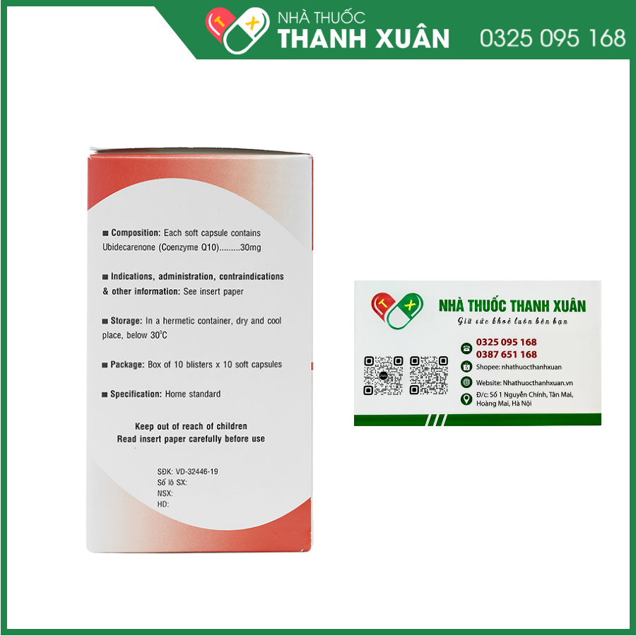 Ticonet 30mg hỗ trợ duy trì sức khỏe tim mạch
